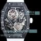 Richard Mille Super Thin watch - Replica RM27-05 Flying Tourbillon Rafael Nadal White Textile Strap (2)_th.jpg